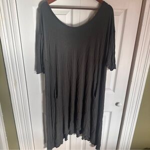 Sugar Angelrox Dress One Size Modal grey large oversized